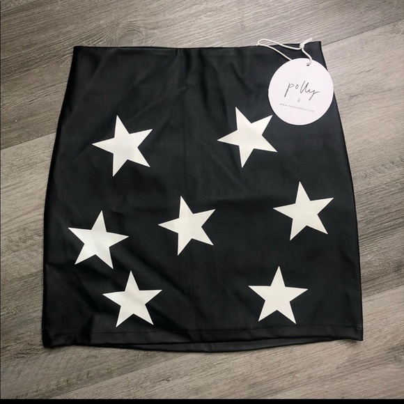 Princess Polly STARBOY MINI SKIRT BLACK size US 2 - Picture 5 of 10